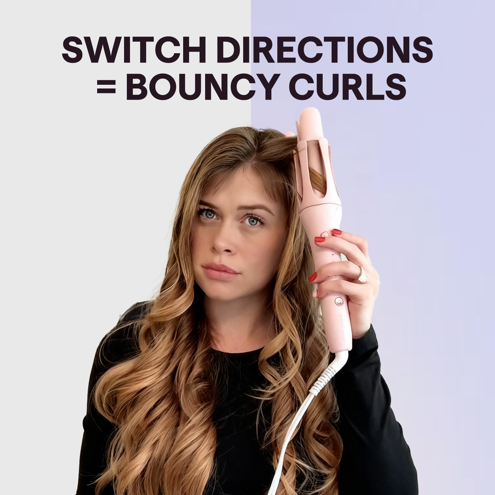 Wavytalk temperature settings 300f-410f accommodate different hair types