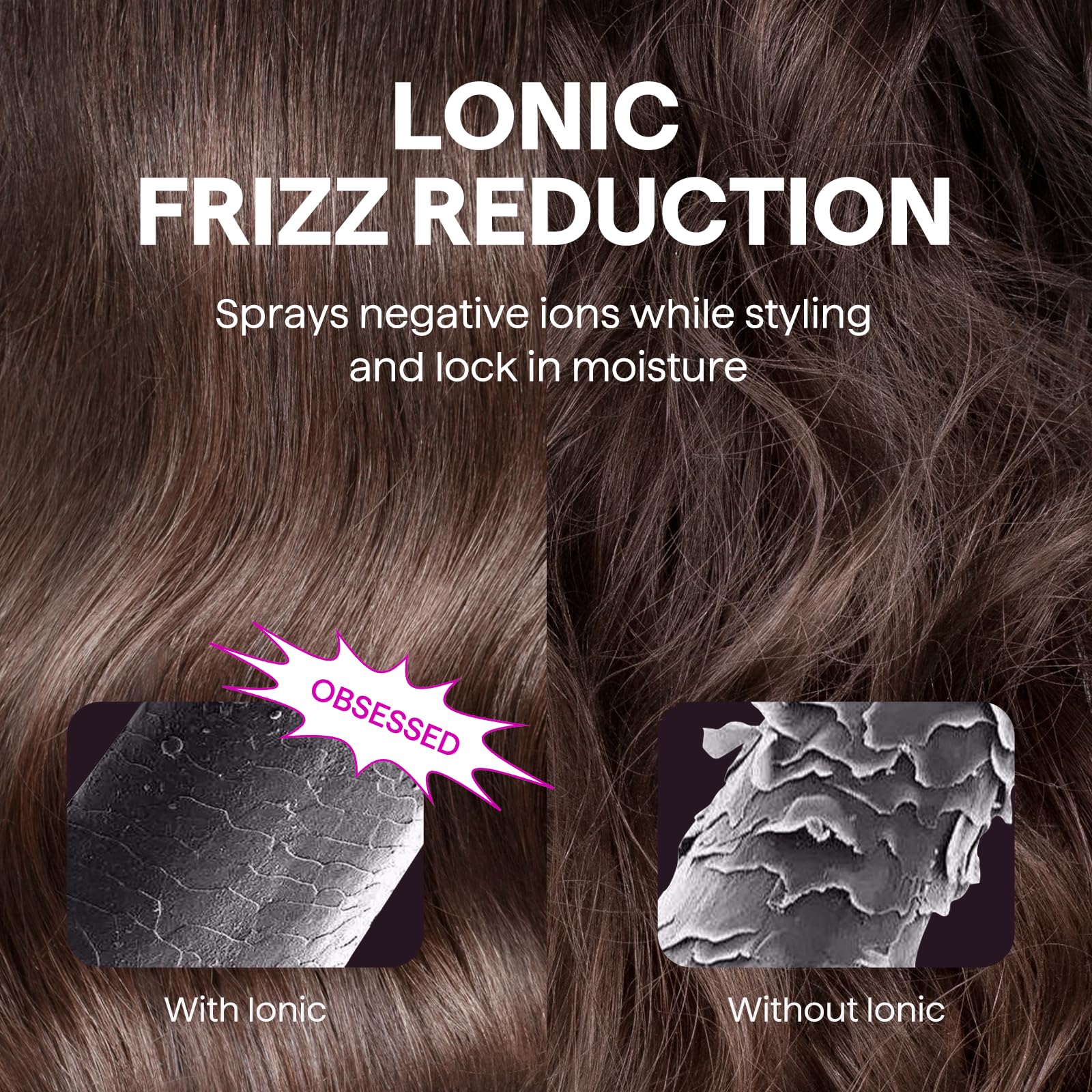 Wavytalk Thermal Brush curls and smooths in a single pass.