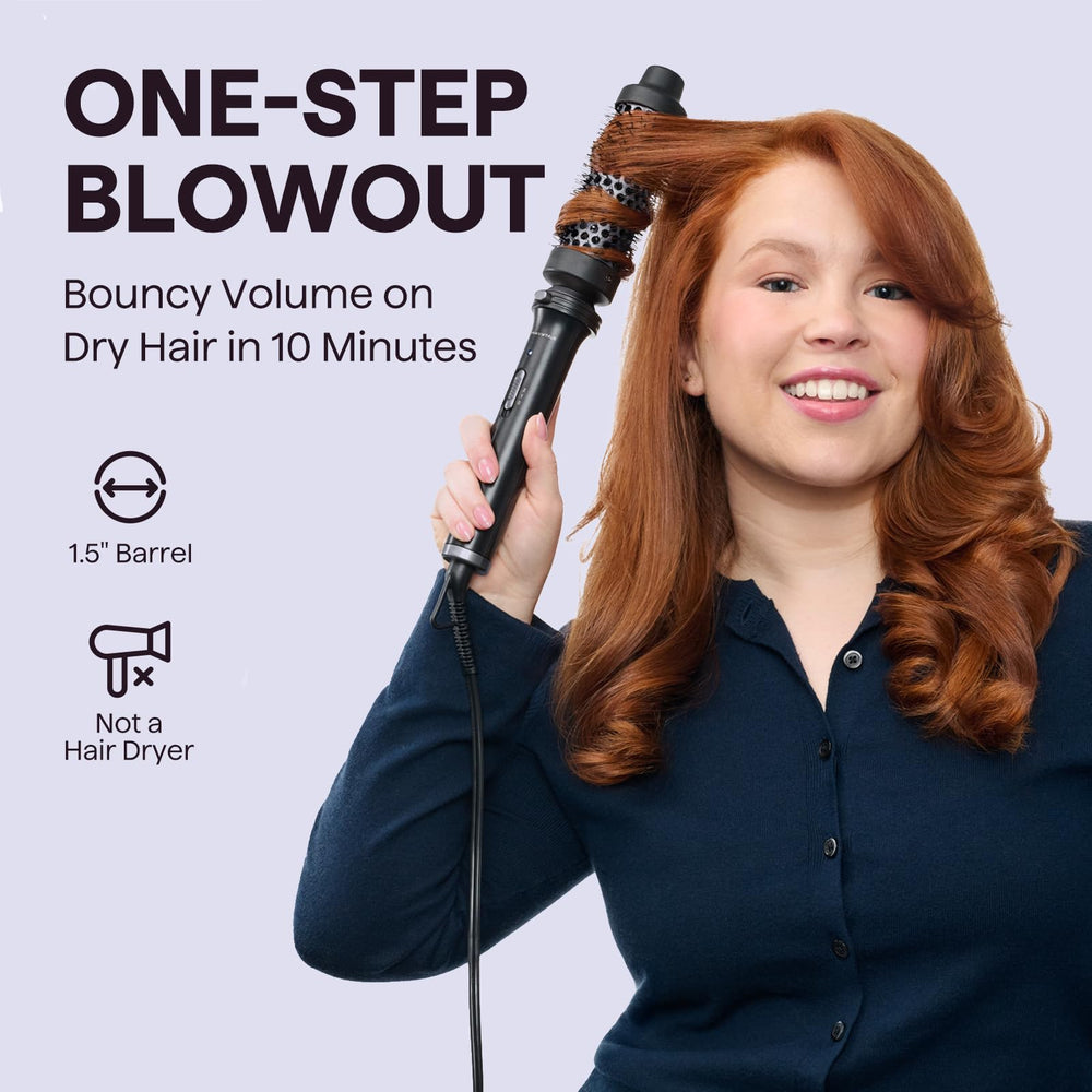 Wavytalk Thermal Brush detachable head enables easy packing and cleaning.