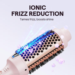 Wavytalk Thermal Brush styling in action for voluminous salon-worthy blowouts