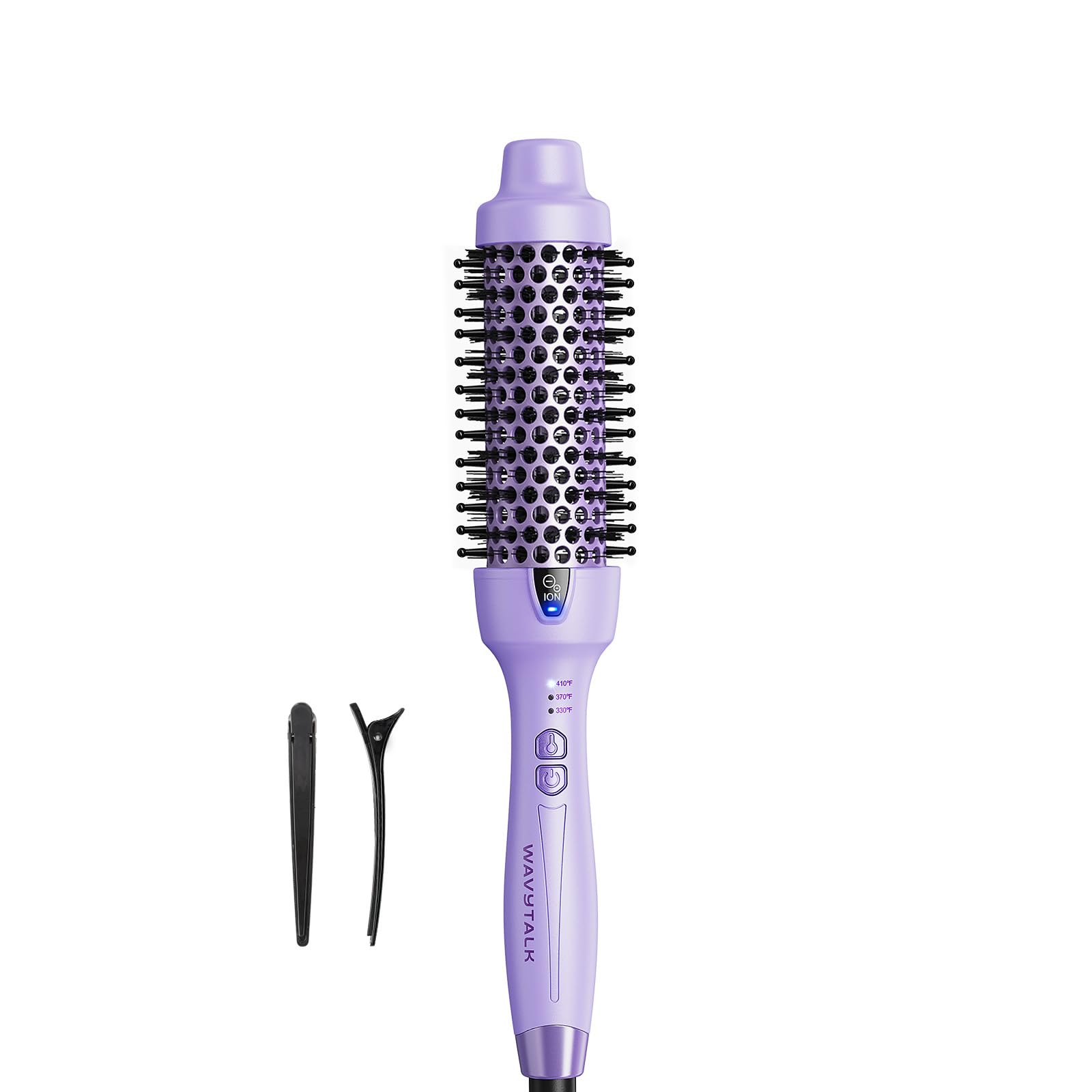 Wavytalk thermal brush with one-point-five-inch barrel for salon-like blowouts at home