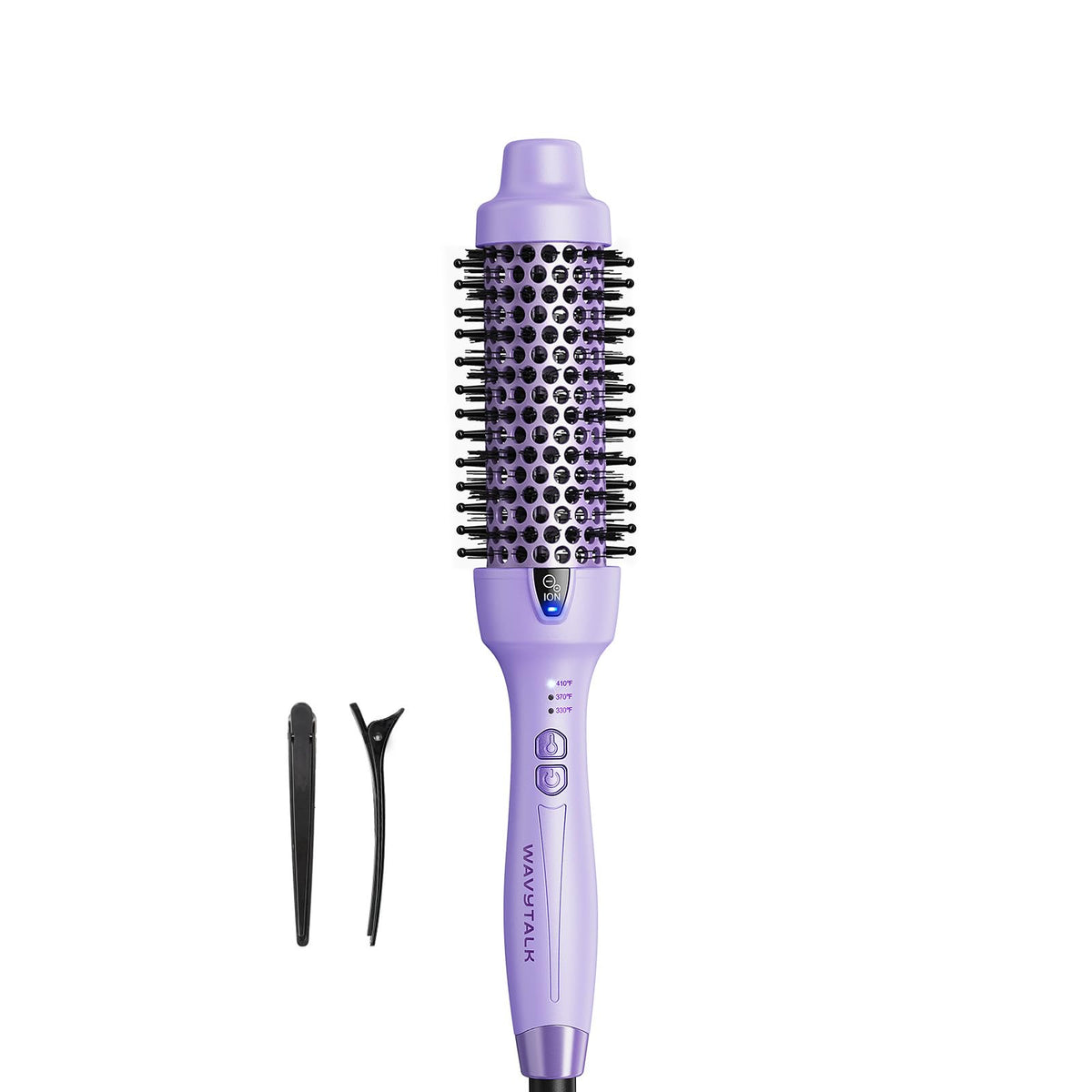 Wavytalk thermal brush with one-point-five-inch barrel for salon-like blowouts at home