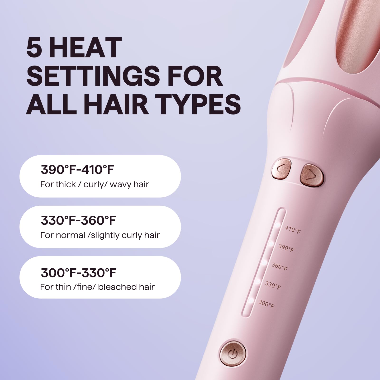 Wavytalk travel-friendly lightweight design ideal for on-the-go styling