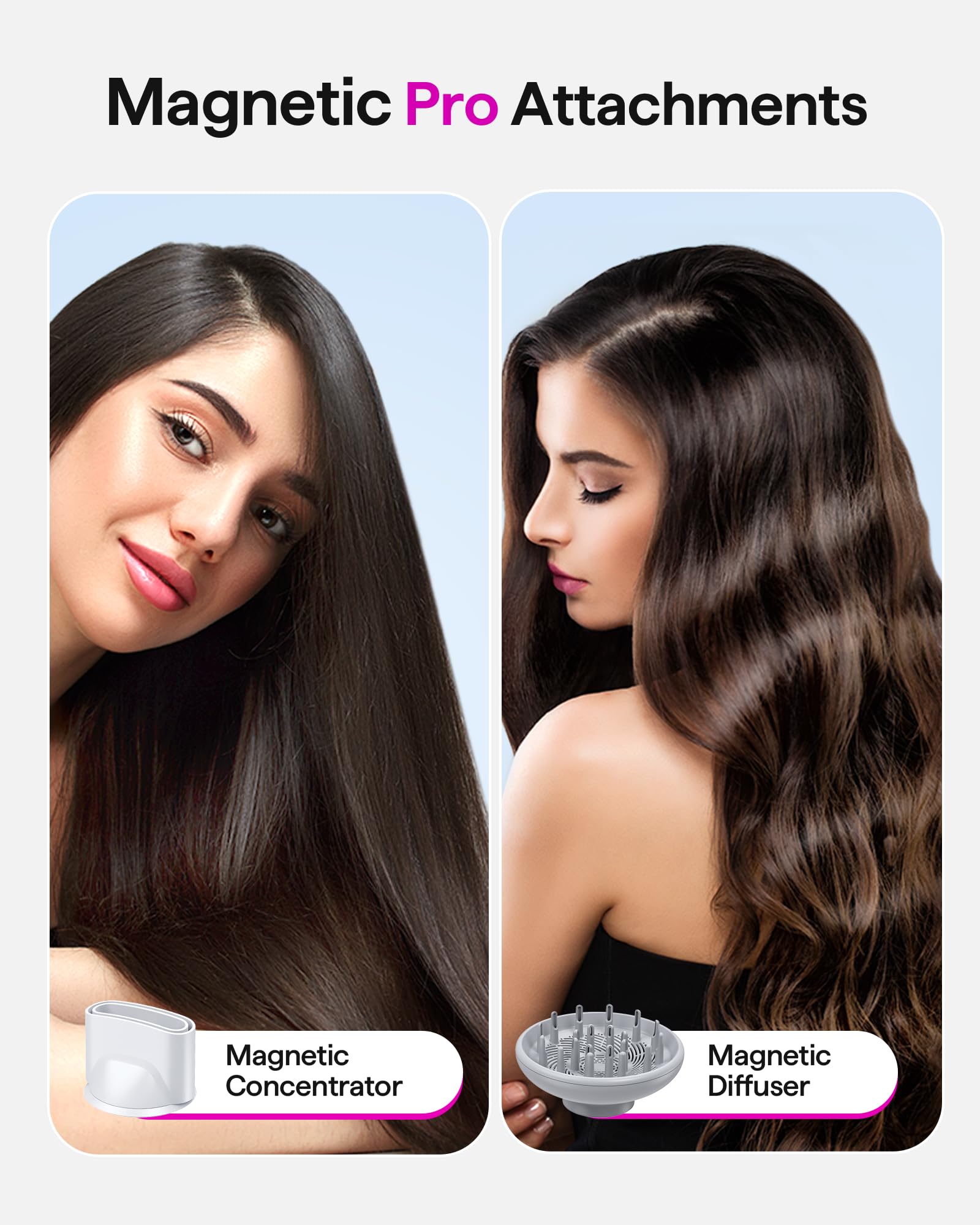 Wavytalk Turblow Pro-lightweight-handle communicates easy, fatigue-free styling at home.