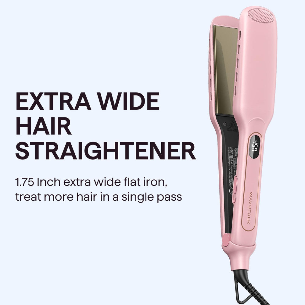 Wavytalk Wet to Straight with 9 settings for versatile hair types