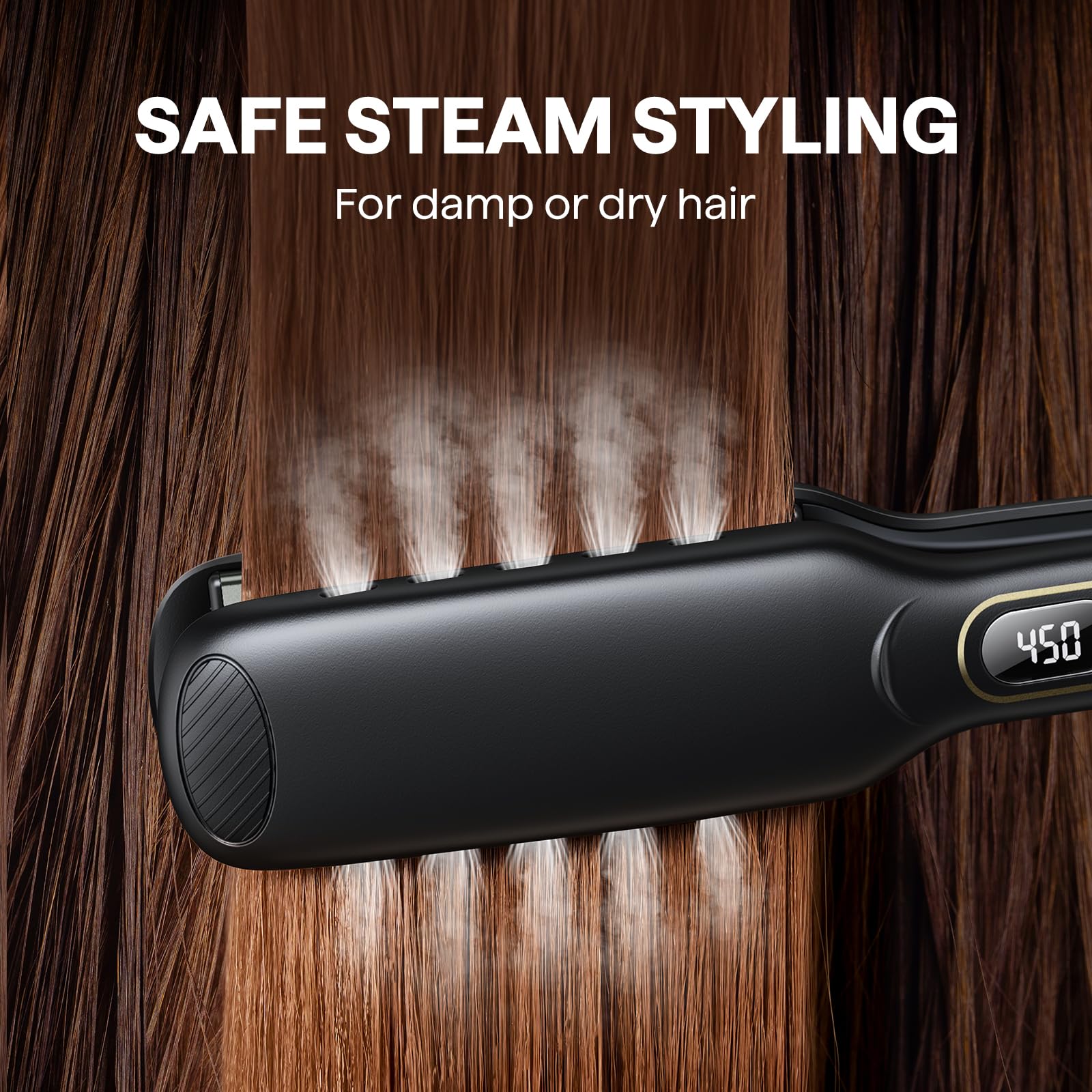 Wavytalk wet-to-straight-iron-wide-plate-1-75-inch showcases faster passes for thick hair.