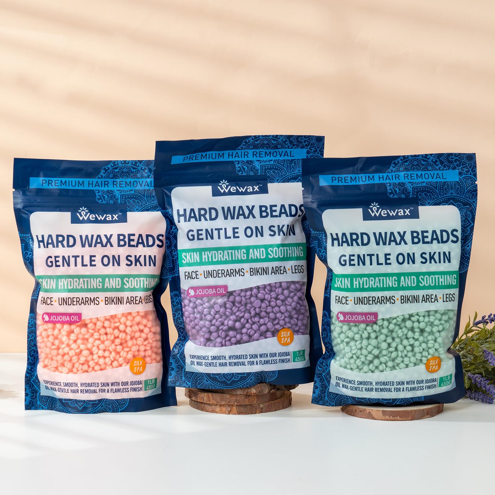 Wax Bear compatible with standard home wax warmers for easy setup