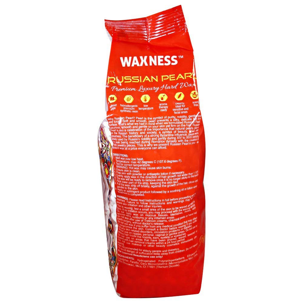 Wax Necessities aromatherapy-ready wax texture suggests soothing addition to your waxing routine.