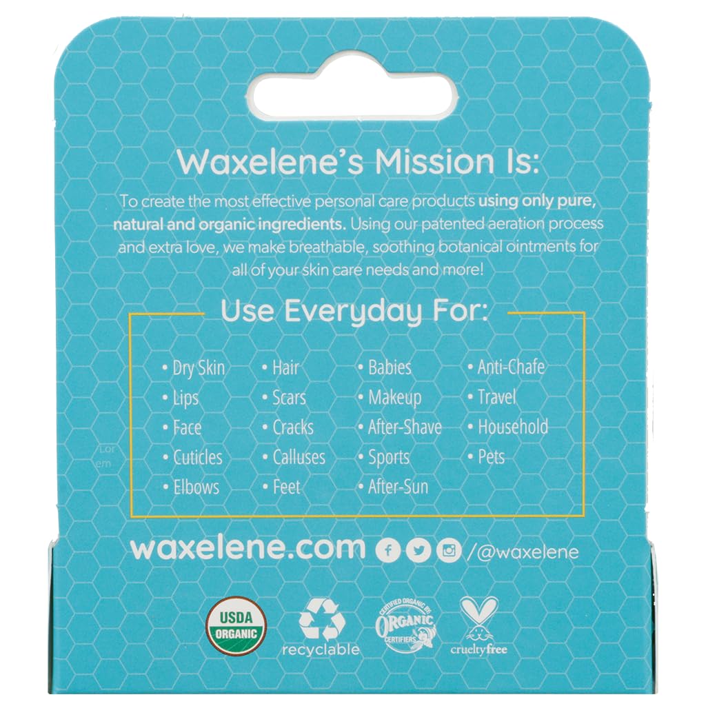 Waxelene aeration process yields silky texture while letting skin breathe.