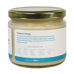Waxelene organic oils and rosemary content illustrated for nourishing skin routine