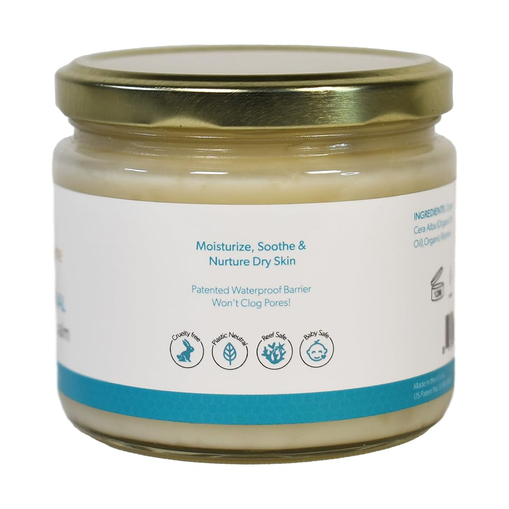 Waxelene petroleum-free packaging emphasizing hypoallergenic ingredients for sensitive skin