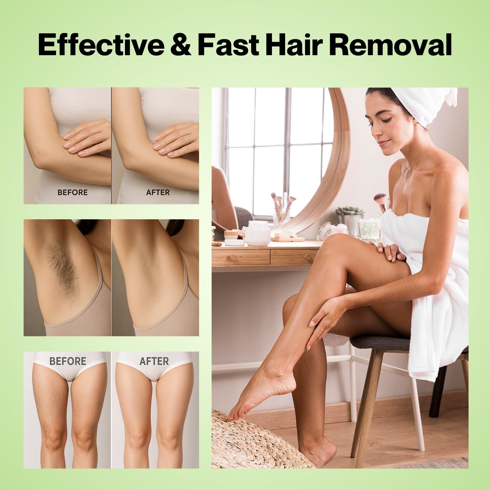 Waxers Roll on Wax Kit Underarm Use supports easy underarm waxing at home