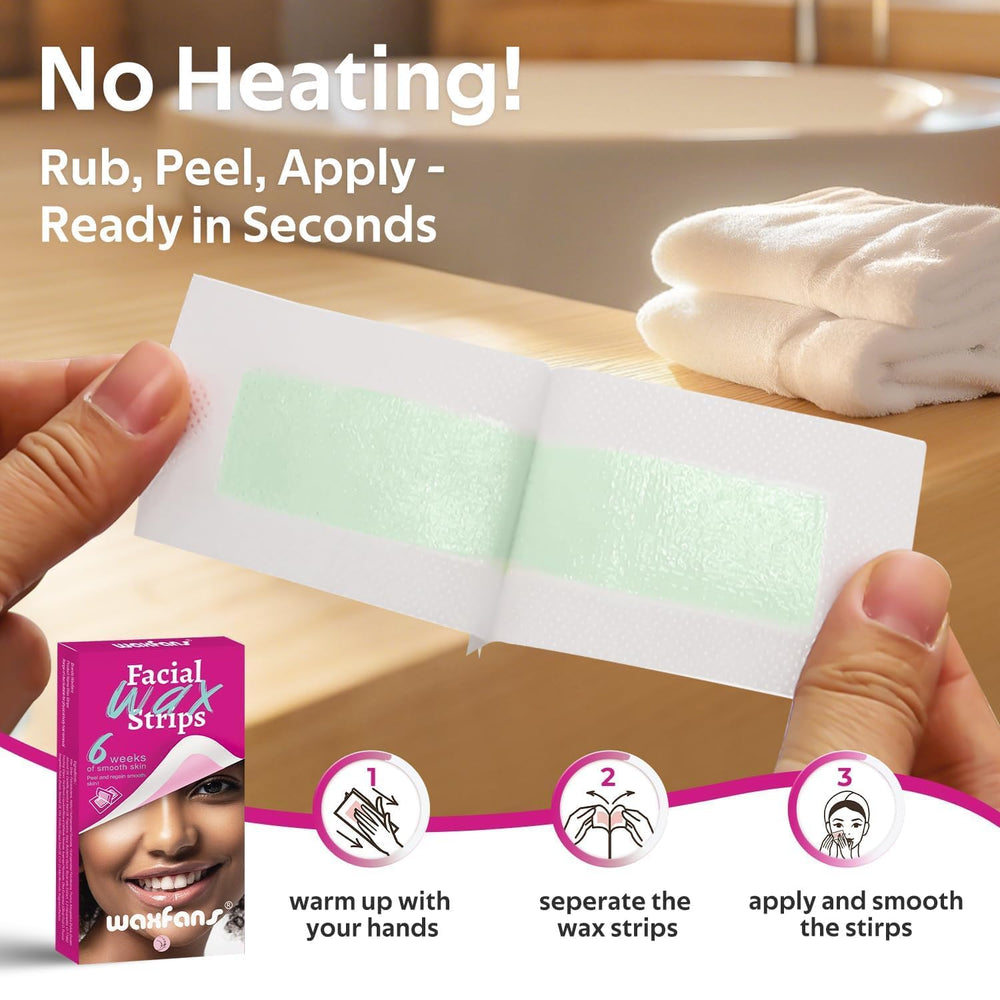 Waxfans arm wax strip makes at-home hair removal efficient and comfortable.