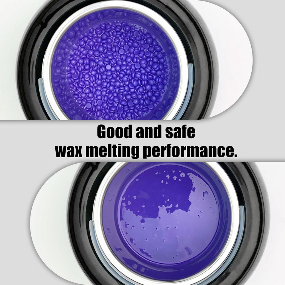 Waxkiss removable aluminum wax pot simplifies cleaning and quick swaps between wax types