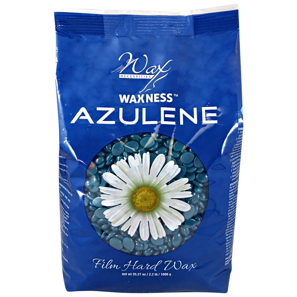 Wax Necessities Azulene wax beads granules ready for quick melt and even coverage