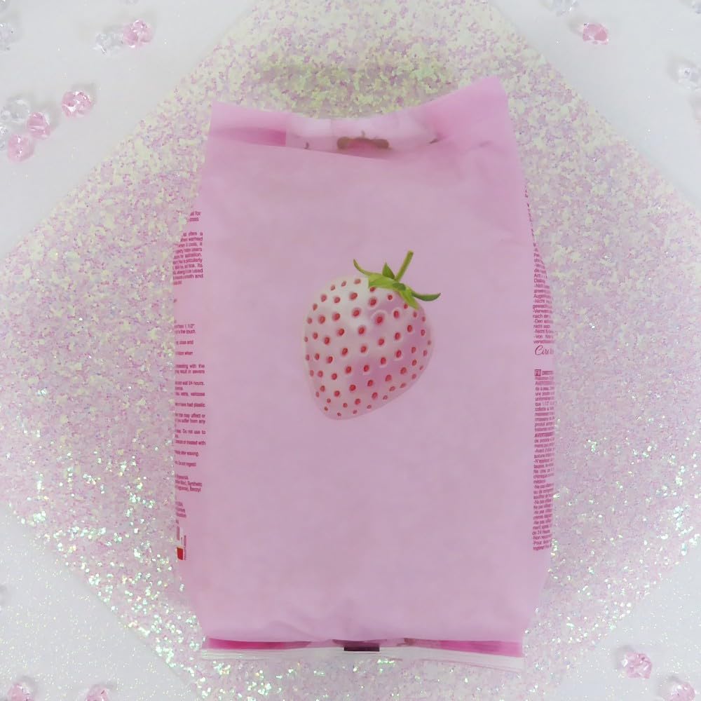Waxness White Strawberry pre-melted granules for quick heating
