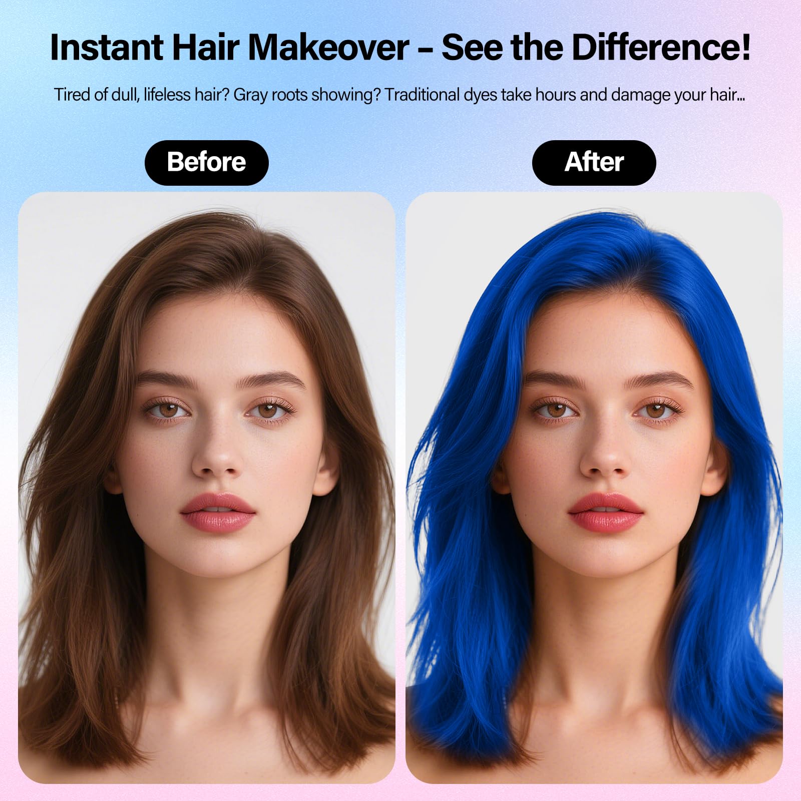 Waybesty works on all hair colors for full coverage.