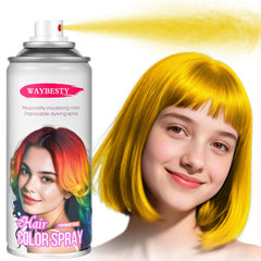 Waybesty Blonde 120ml temporary color spray for bold, washable color at events.