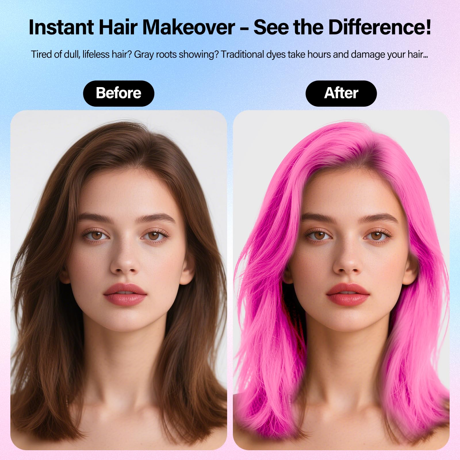 Waybesty cosplay-ready pink color spray on costume styling
