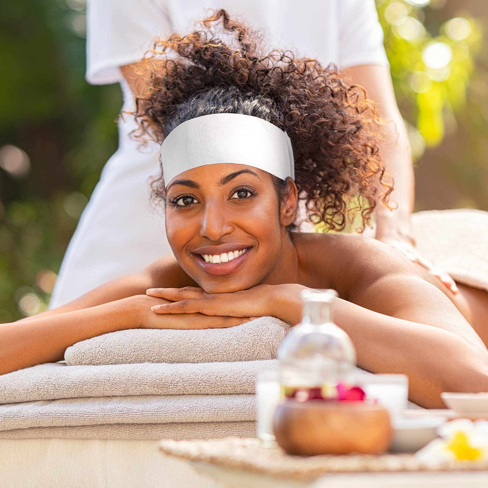 Waydress spa headbands ideal for salons and travels, maintaining hair control and reducing cleaning chores.
