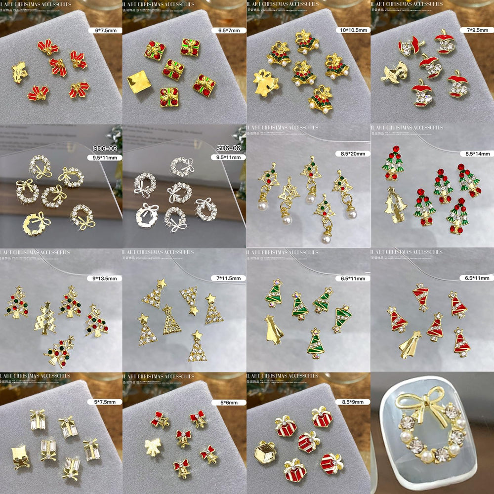 WBRRFJJ festive-nail-art-decor-crafts inspires DIY holiday decorations.