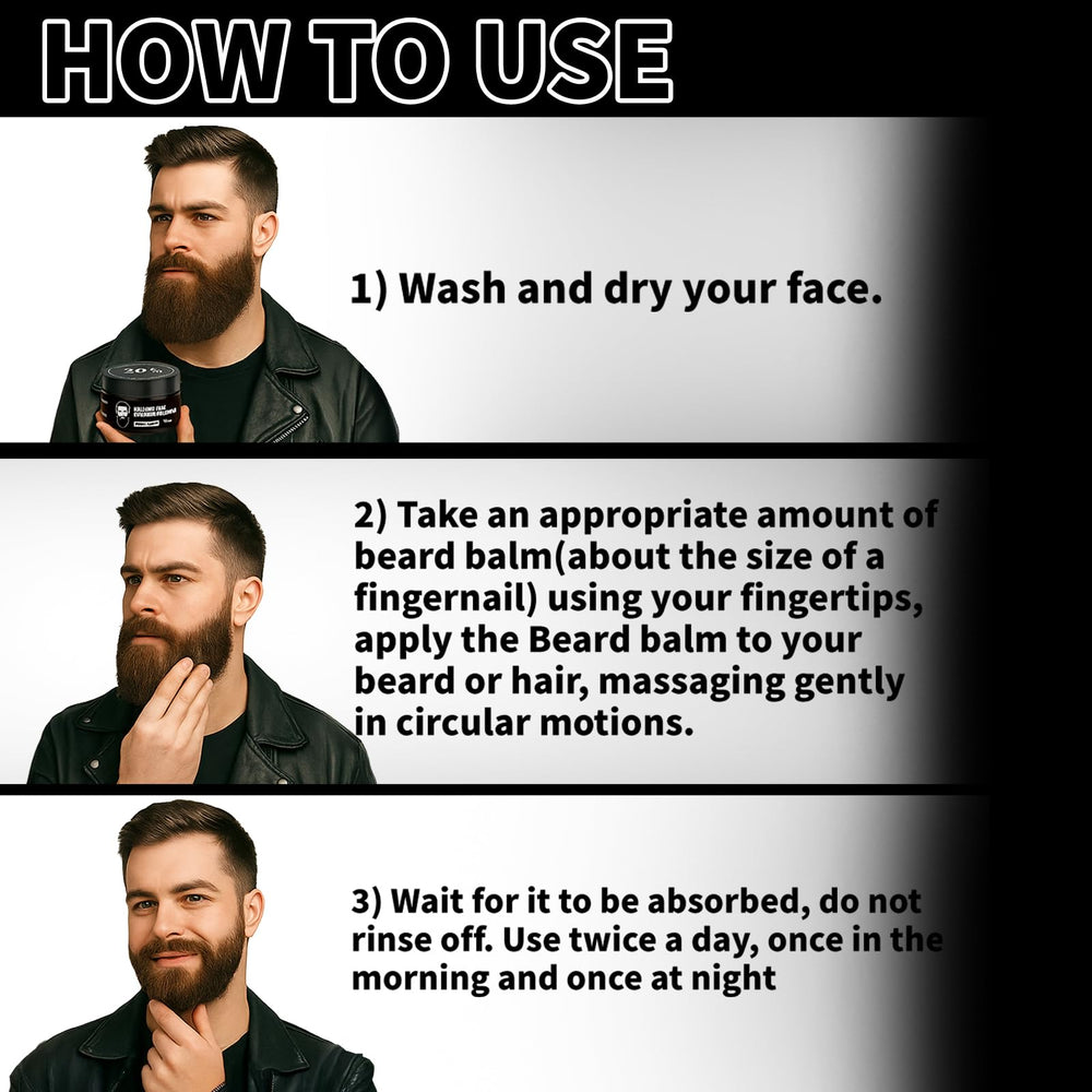 Wdvpue daily routine image suggests potential fuller looking beard