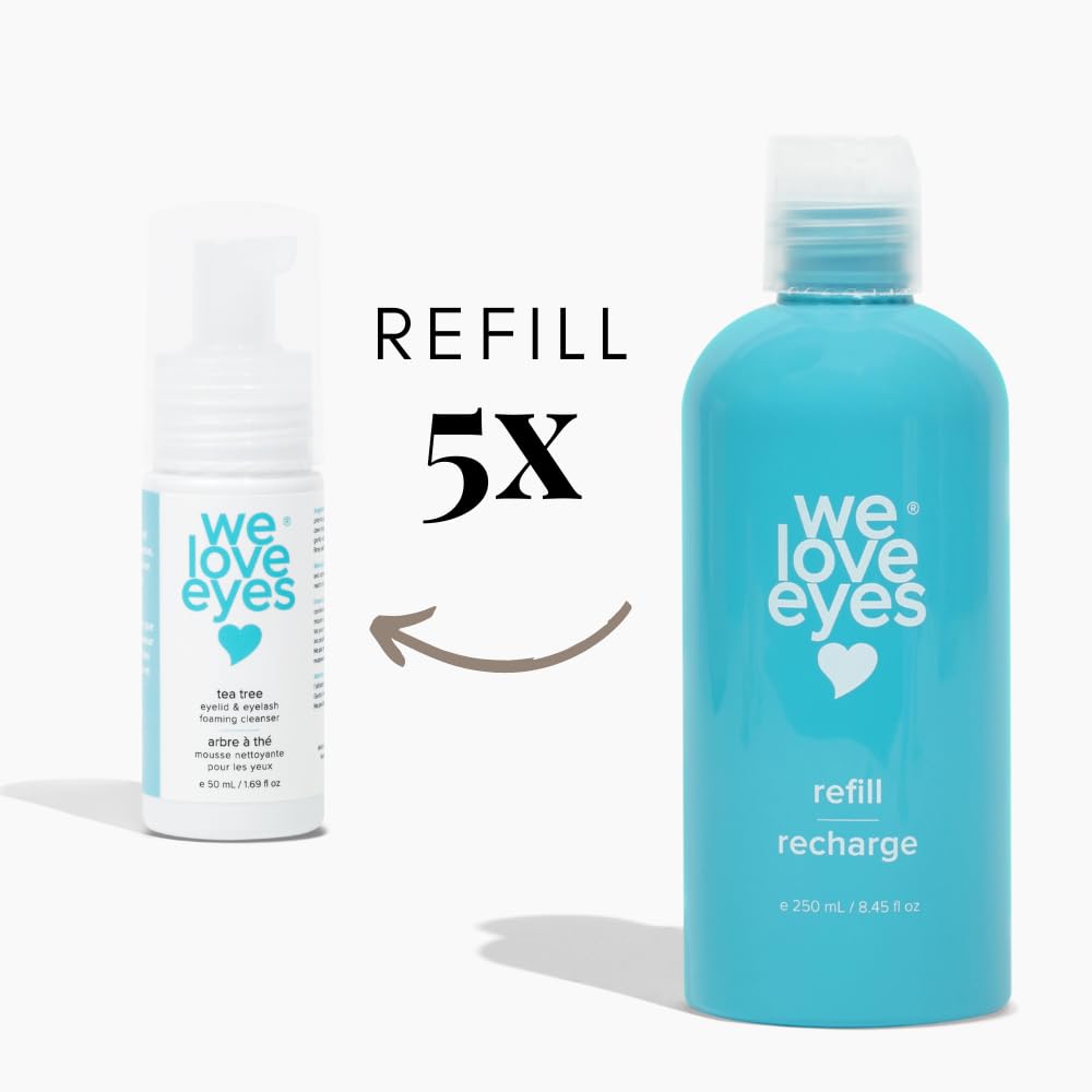 We Love Eyes Tea Tree Eyelid Cleanser suitable for morning routine