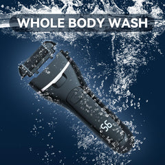 Wea&Hea dual-speed control enables gentler or deeper exfoliation