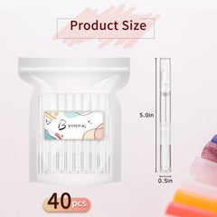 WEBBYBEAR brush-tip cuticle pen applying oil smoothly on nails or lips.