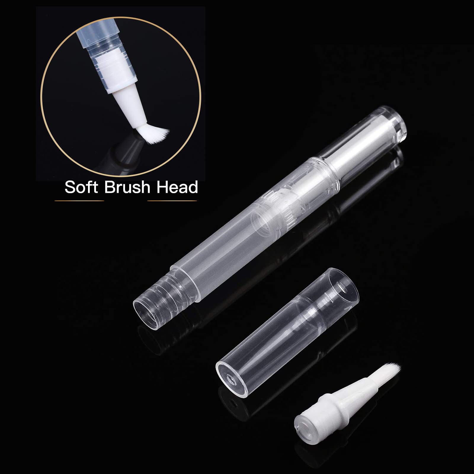 WEBBYBEAR transparent 3 ml pens with leak-proof design for mess-free use.