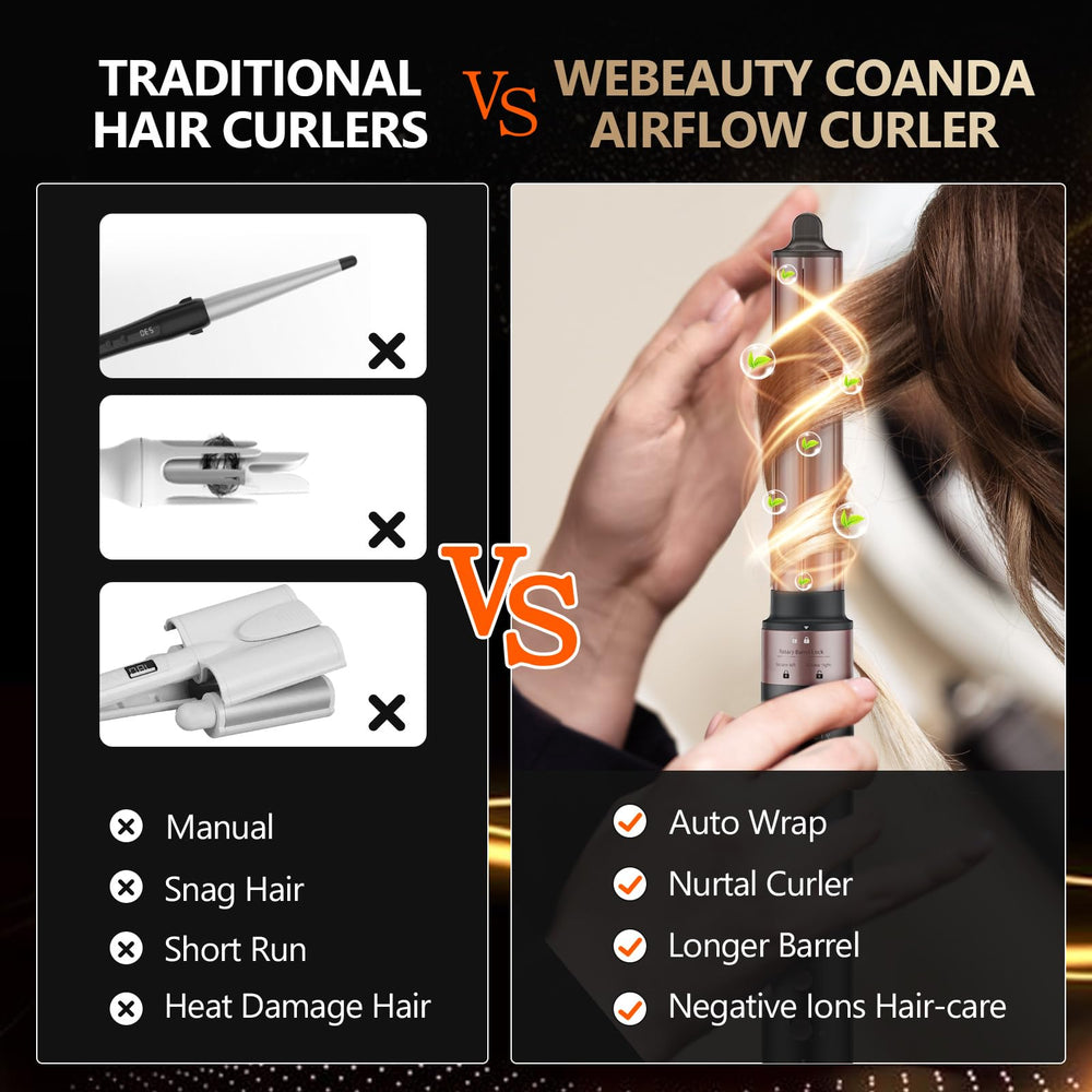 WeBeauty 3-in-1 styler dries and curls for versatile styling options