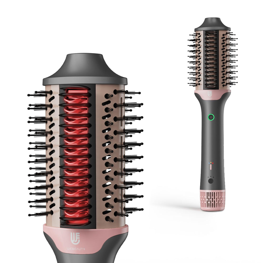 WeBeauty blow dryer brush 110000rpm dries fast for sleek, voluminous styling.