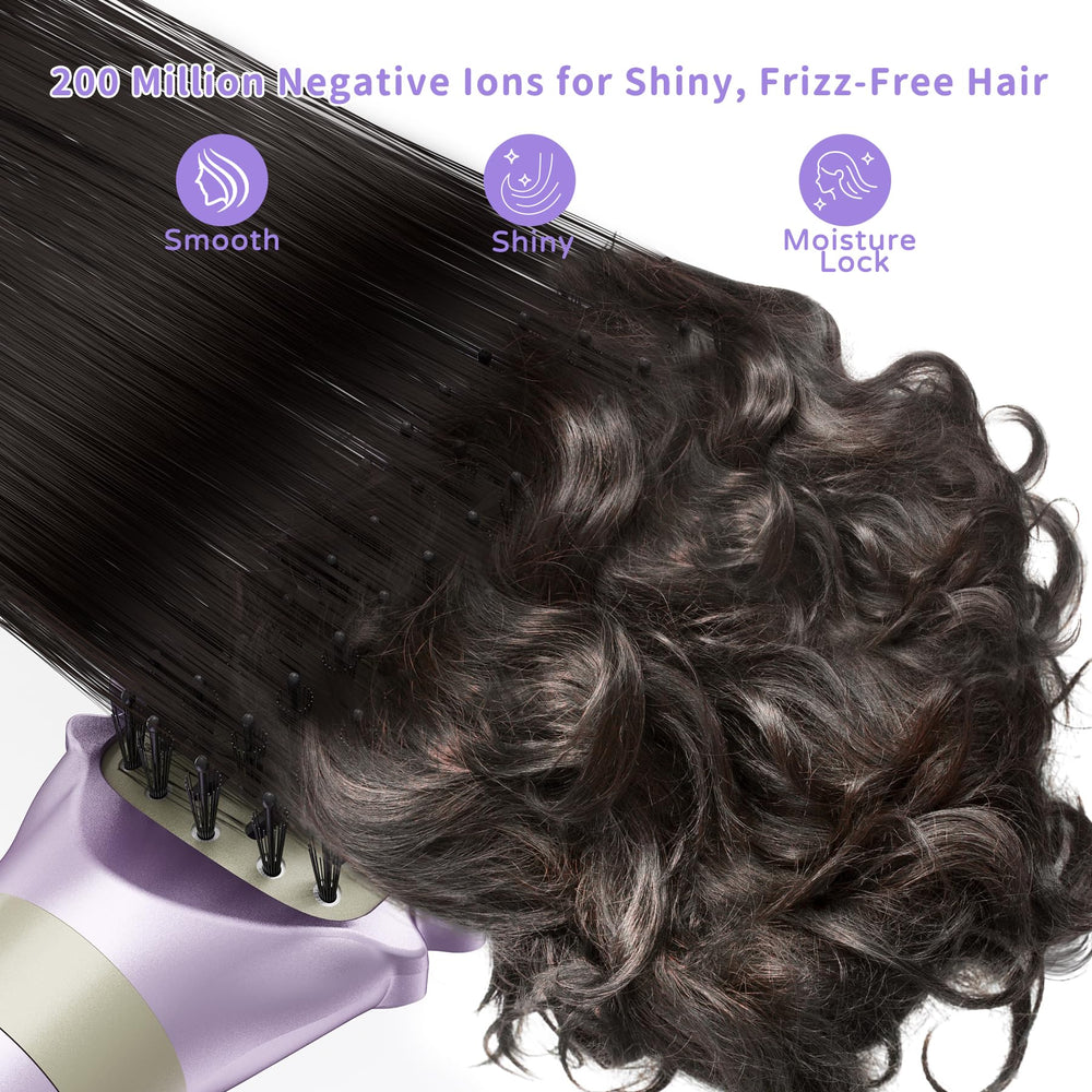 webeauty hair dryer brush 8-in-1 cool shot: set your style with cool air