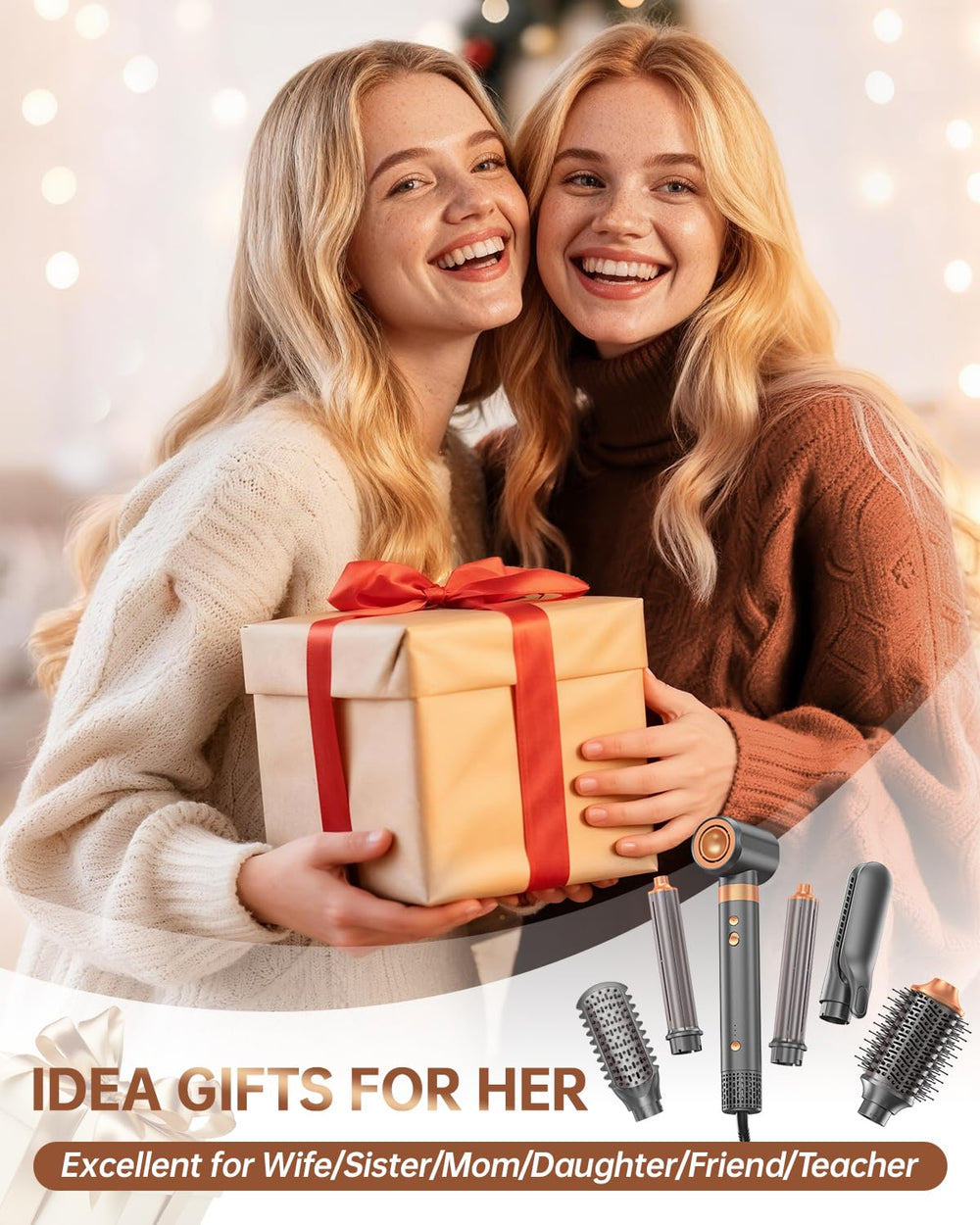 Webeauty travel bag included for easy packing on trips.