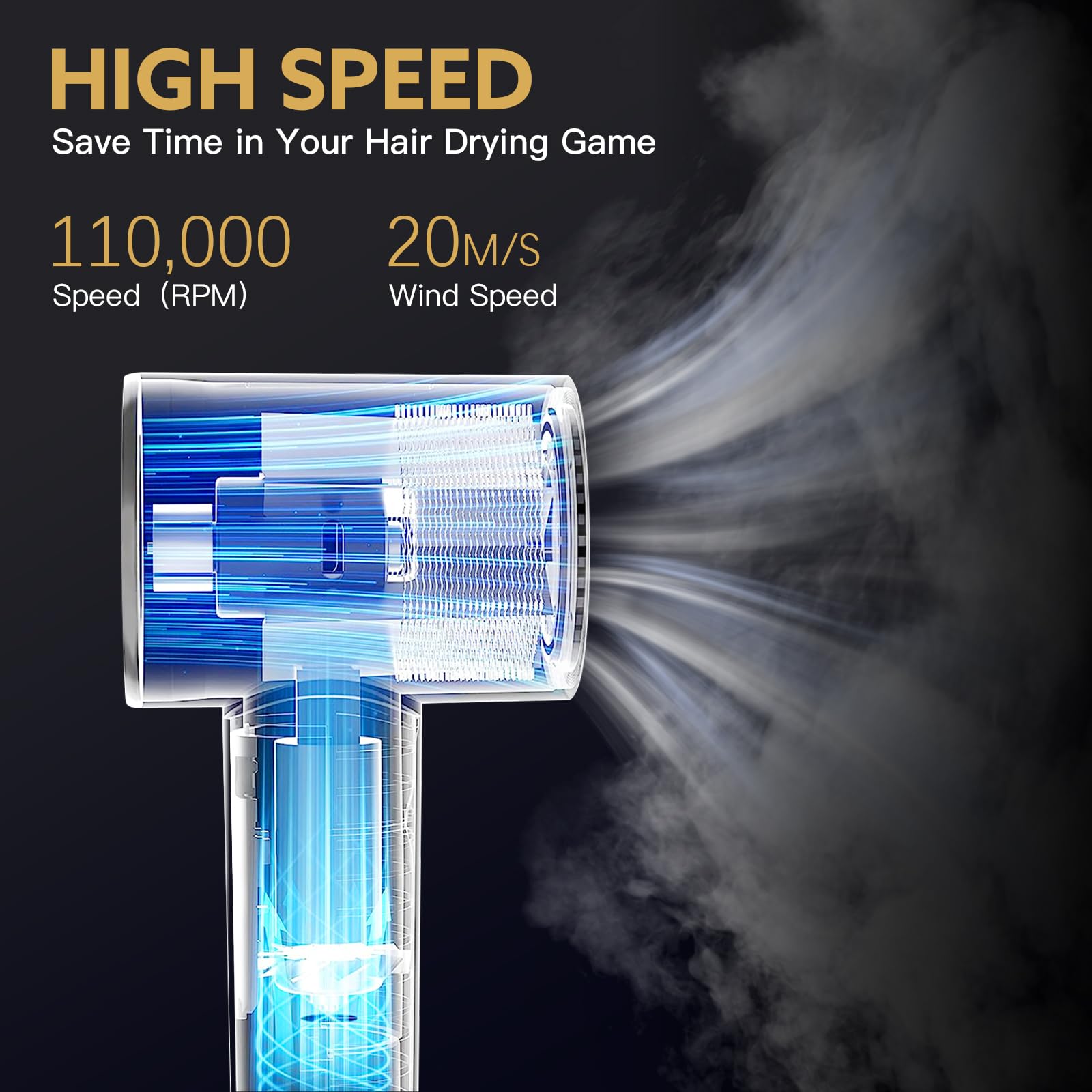 webeauty hot air wrap styler round brush for smooth, polished finish
