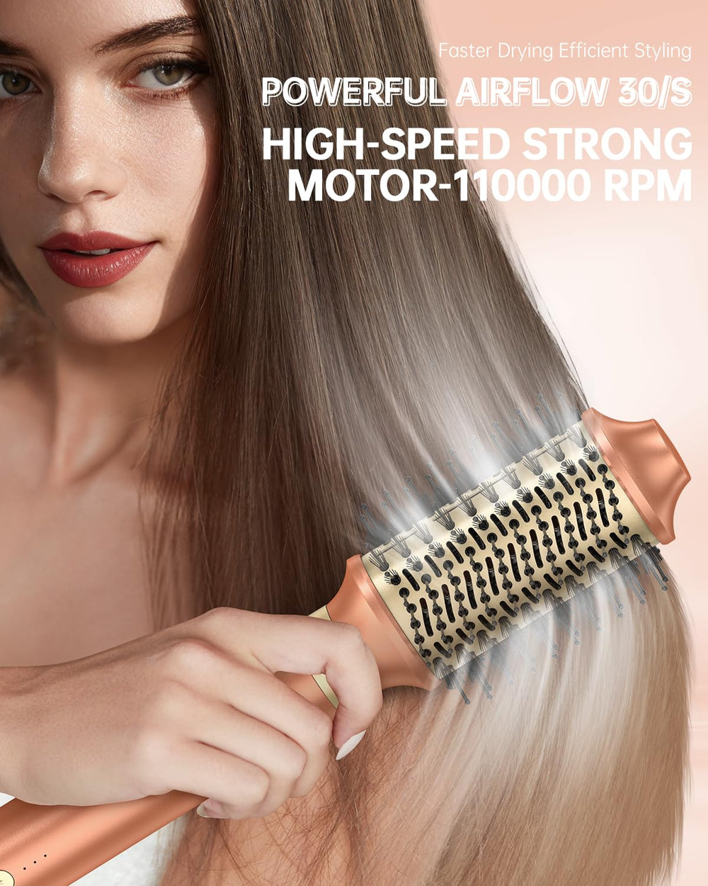 webeauty ionic ceramic tech reduces frizz for shiny results