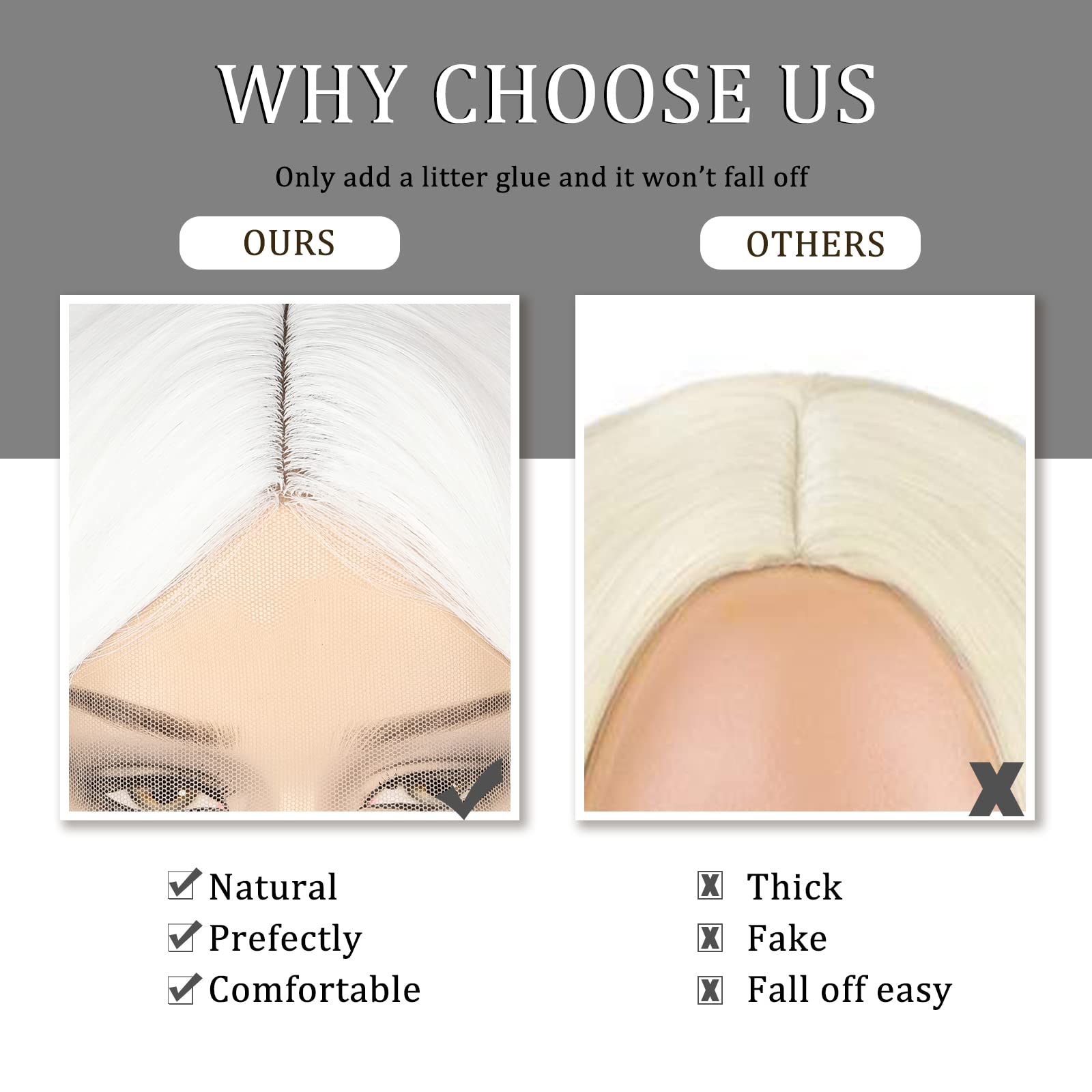 WECAN color-variety wig offers natural gloss and vibrant options for looks.