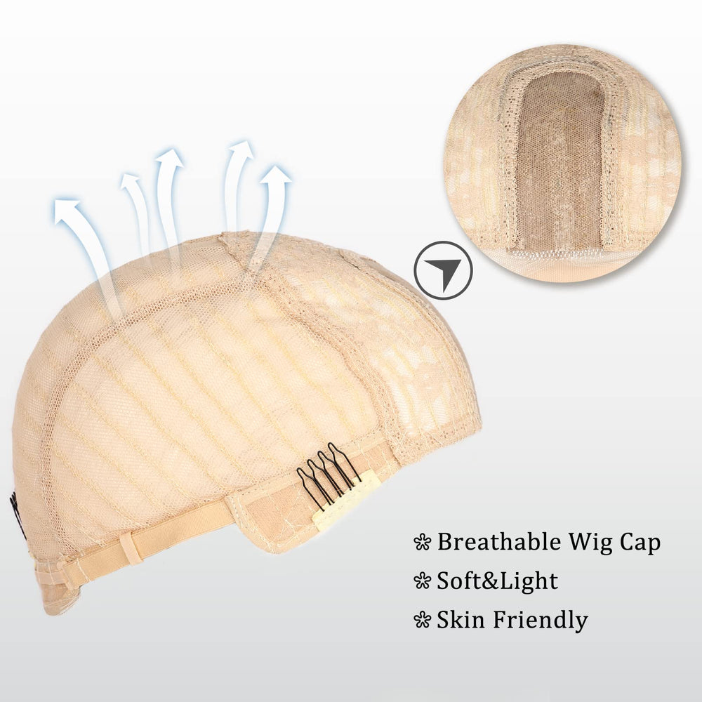 WECAN daily-use wig supports cosplay, Halloween, weddings with easy styling.