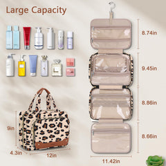 Wedama leopard bag waterproof PVC material protects items from splashes and spills.