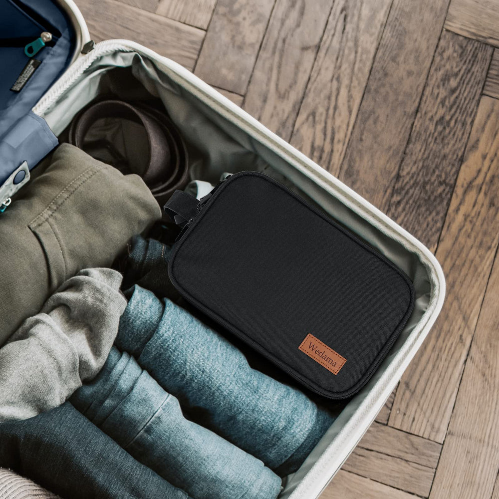 Wedama toiletry bag is perfect for travel, gym, camping, and family trips