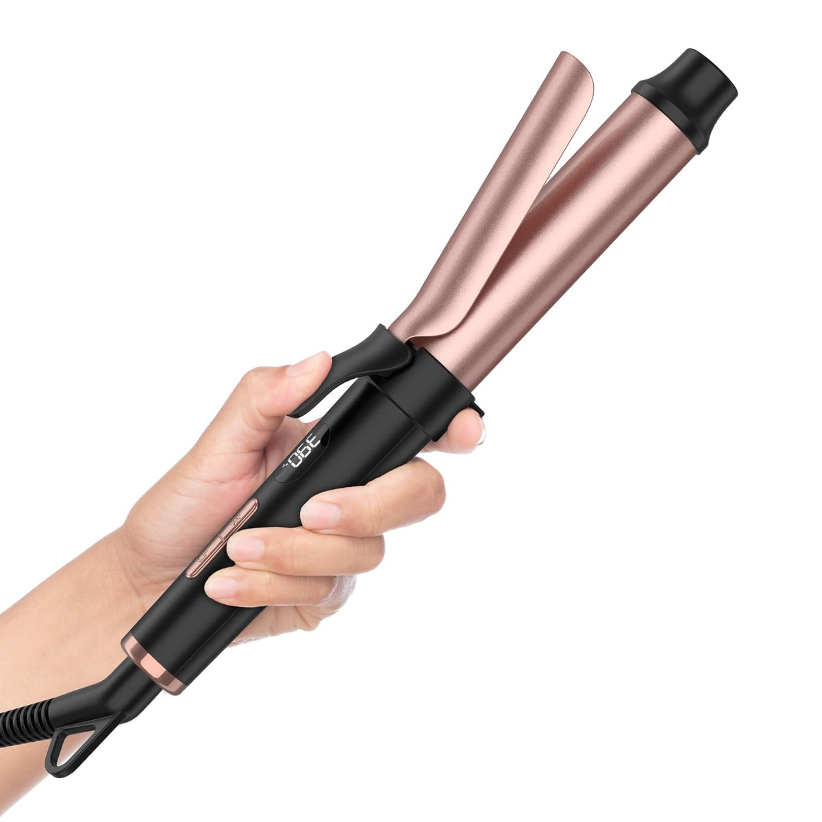 WEEYUM travel curling iron dual voltage for worldwide styling.