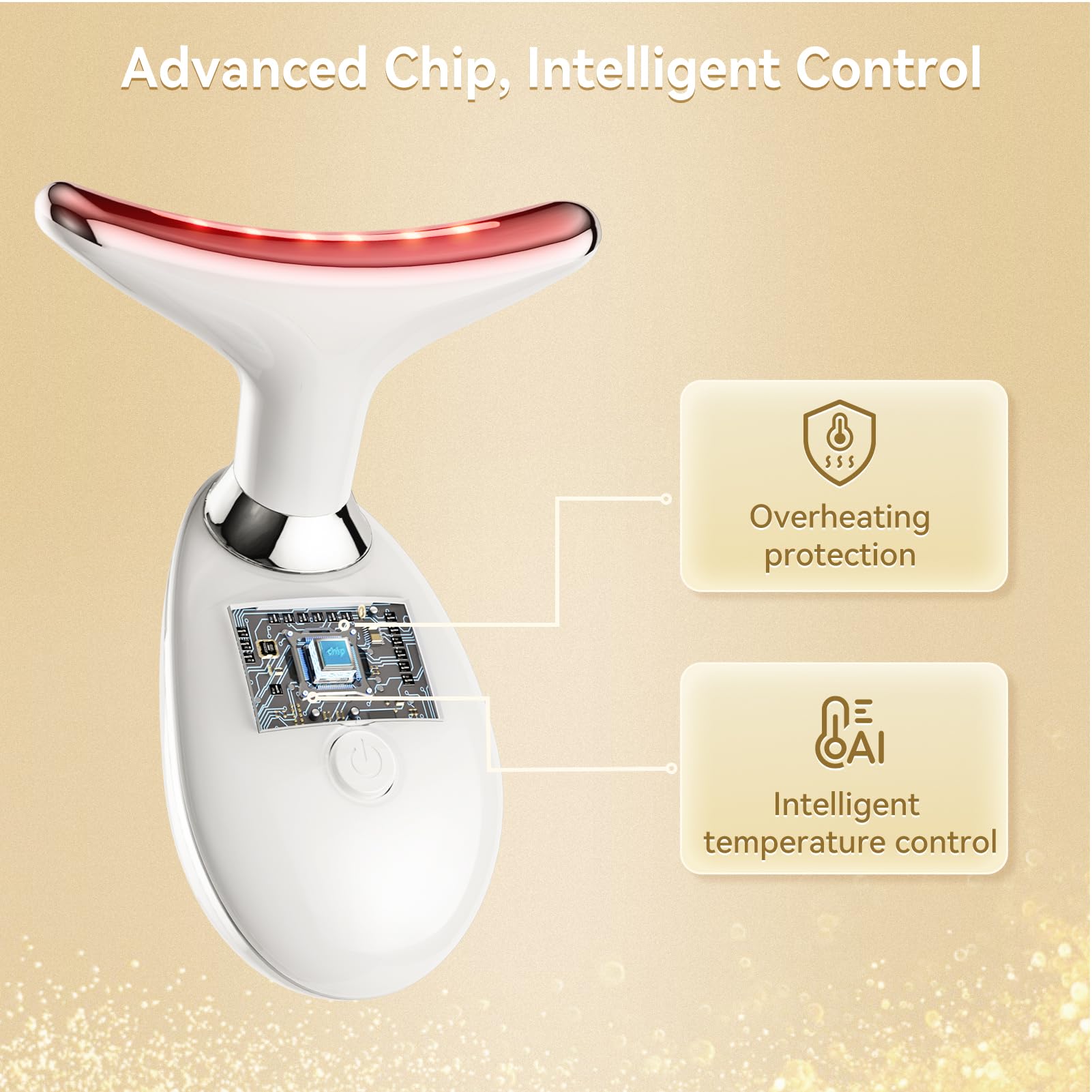 WEIGFAHEN compact skincare tool on vanity highlights portable design.