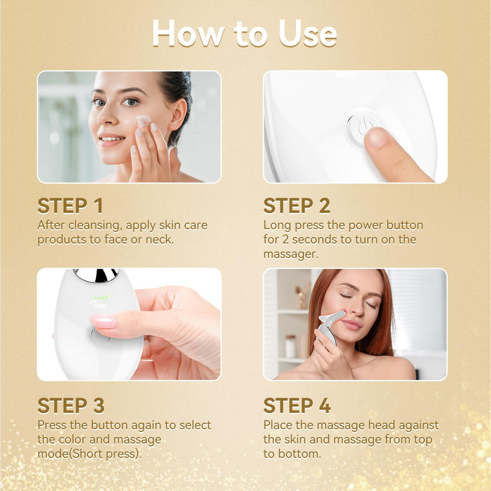 WEIGFAHEN gift-ready facial massager packaging ready for gifting.