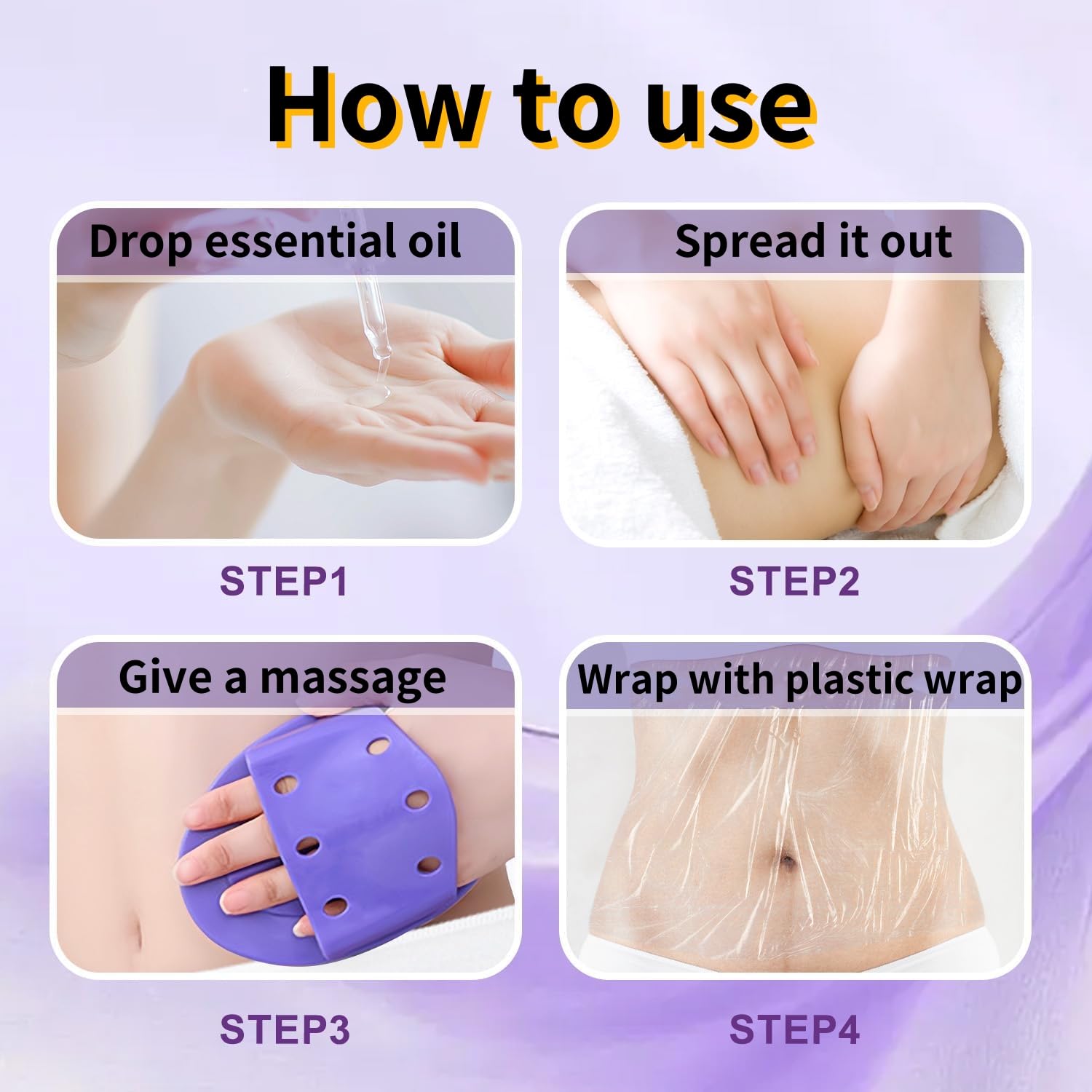 WeiiTech spa massager device offers soft, durable bristles for daily use.