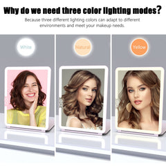 WEILY makeup mirror travel-friendly design ready for on-the-go touch-ups.