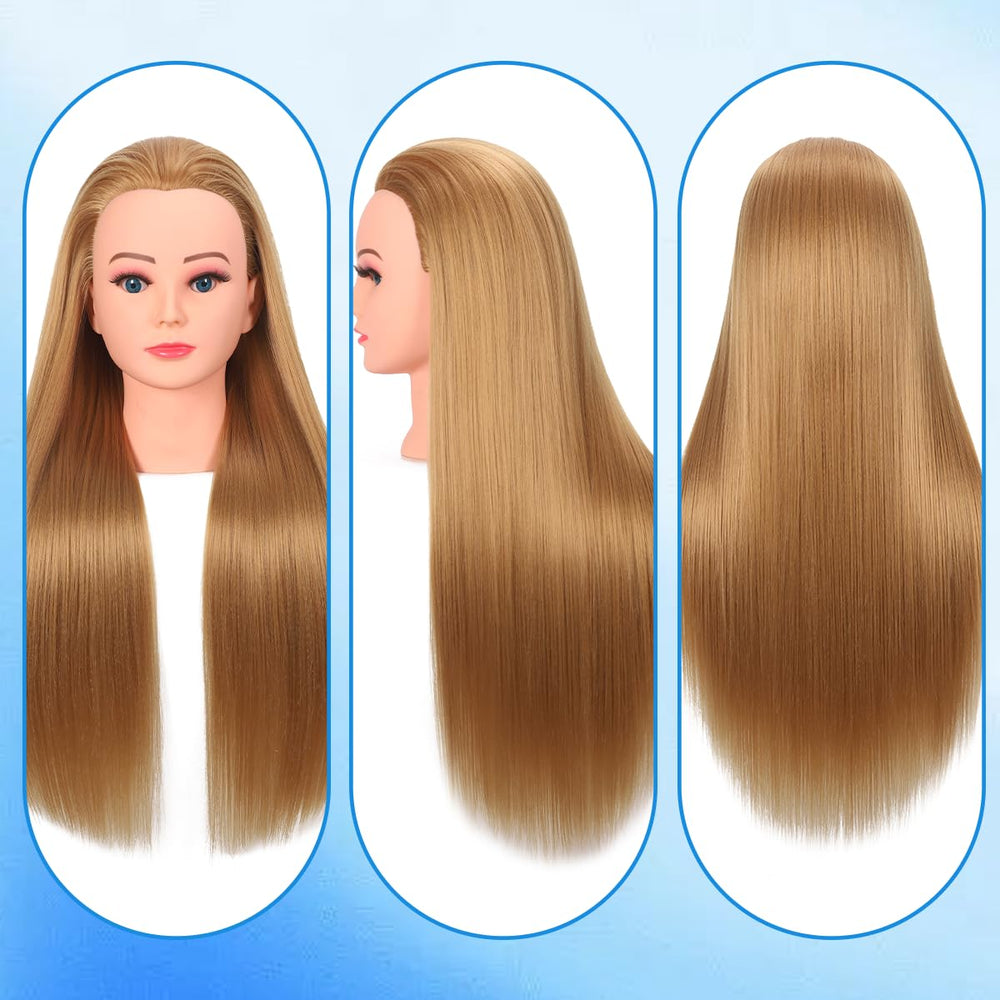 WeiRan mannequin head curling at under 120°C for safe styling