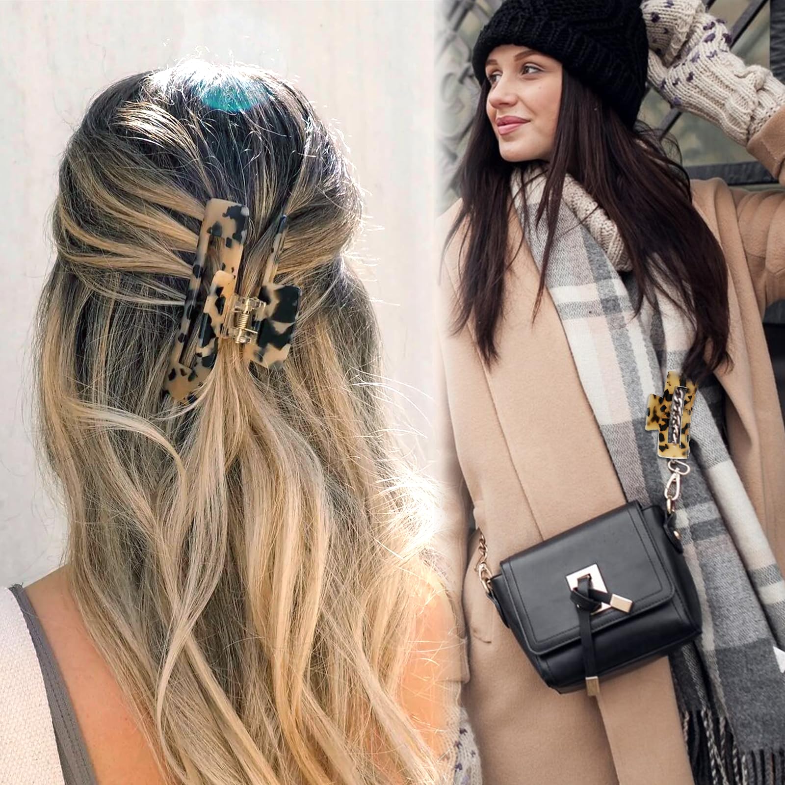 Wekin daily-use clip adds secure hold for casual or workwear hairstyles