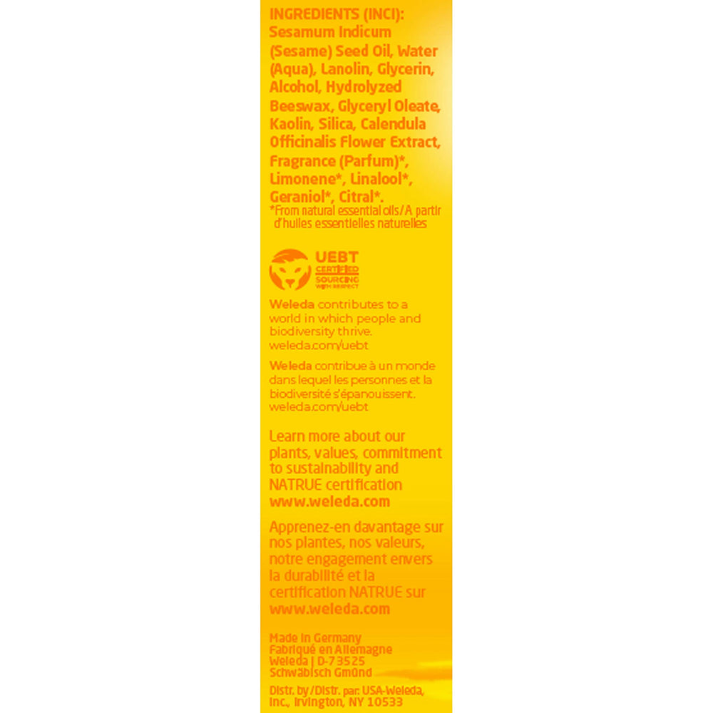 Weleda Calendula Body Cream fragrance-free formula supports routine use