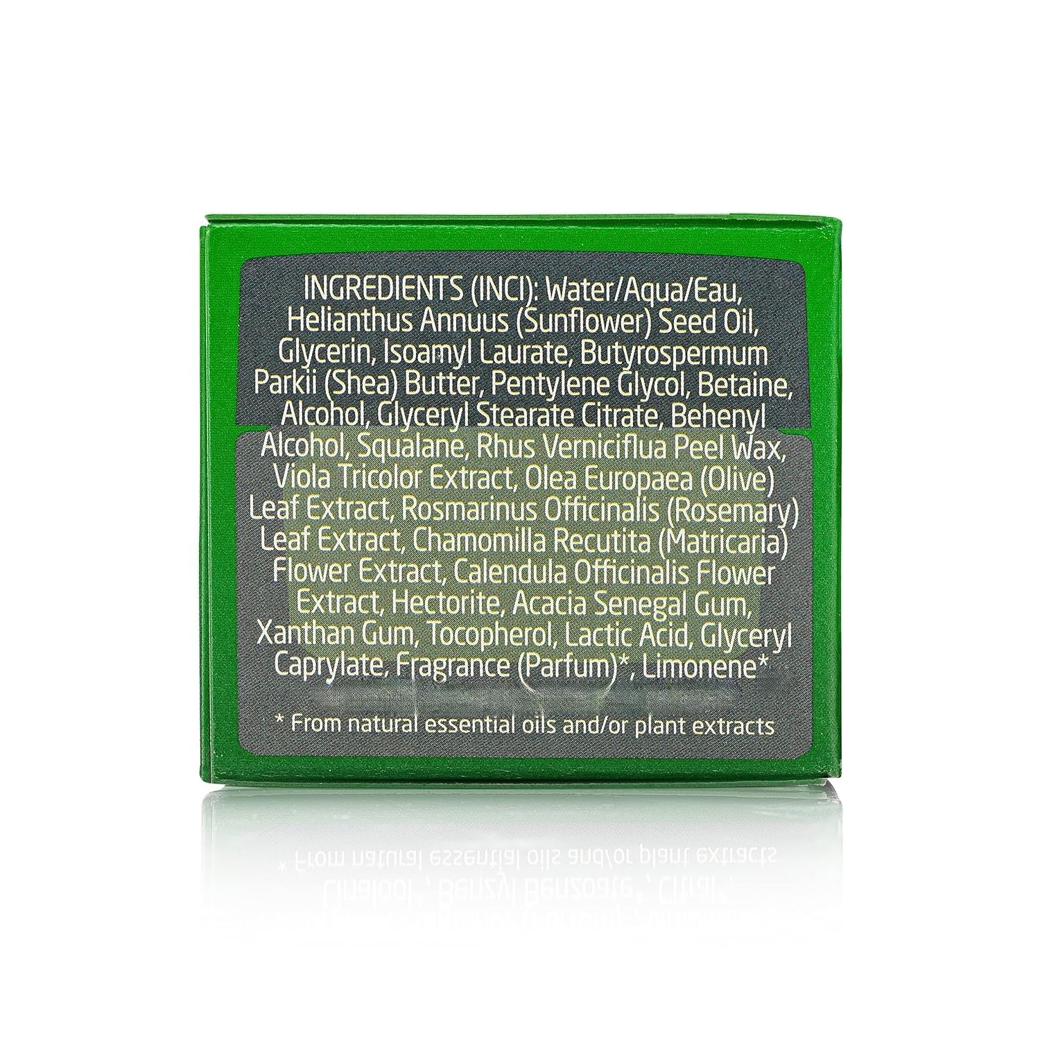 Weleda Cica ingredient illustration signals soothing recovery overnight