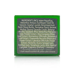 Weleda Cica ingredient illustration signals soothing recovery overnight